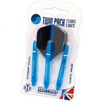 SuperGrip Twin Shaft Pack with Retina Feathers – HS‑TNK‑000013682