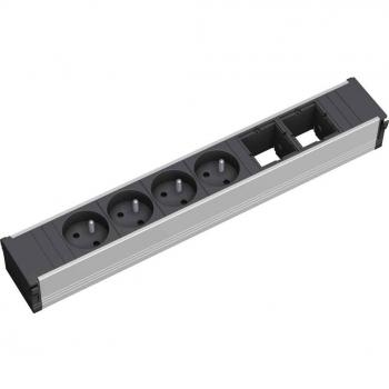 Bachmann 912013 Interno 4Presa Nero Prolunga E Multiple