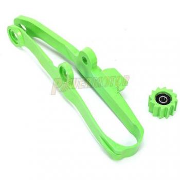 Green Chain Slider Guide Swingarm Roller for KAWASAKI KX450F