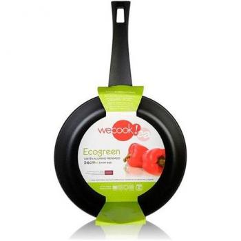 Sartén Black Eco 30 cm – Aluminio Ecológico, Vitrocerámica y Gas