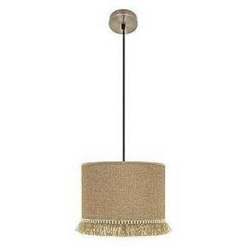 Colgante Cilindro Beige Modelo Sibila – 1xe27