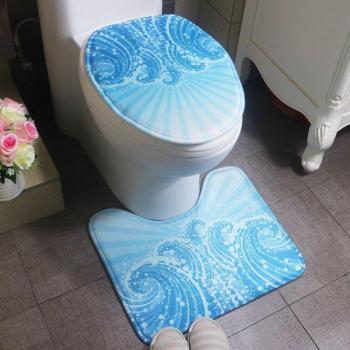 Alfombrillas de baño con diseño sencillo de perro