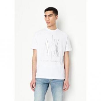 Armani Exchange Men's Short Sleeve T-shirt White XL