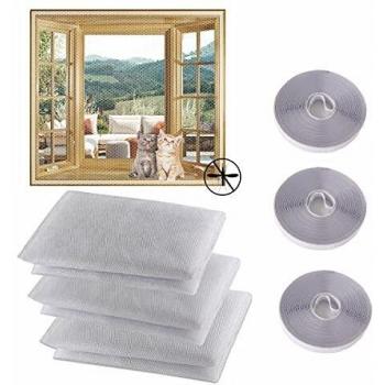 Adjustable DIY Installation Keep Mosquitoes/Bugs/Flys Out (1.3mx1.5m)