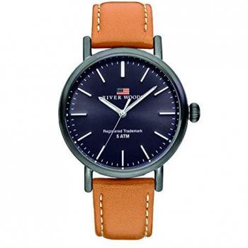 River Woods Hudson Herren Chrono Uhr Braun