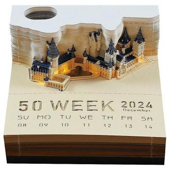 Calendrier créatif avec lumières 2024