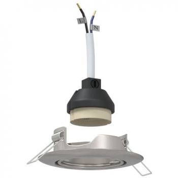 Lampade da Incasso 6 Pezzi Argento GU10