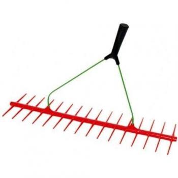 Rateau léger 16 dents droites, plastique, 640 mm, sans manche