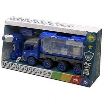 Camion della Polizia RC Elettrico Tachan