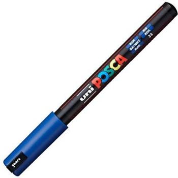Posca Ultra Fine Blue Tusch Marker PC-1MR