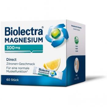 Biolectra Magnesium 300 mg Zitronen-Sticks 60 Stück