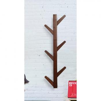 Nordic Bamboo Tree Hanger – Mur Cintre Élégant