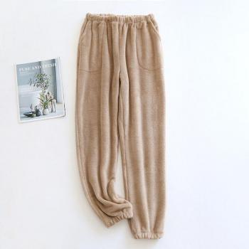 Dikke Flanel Pyjamabroek voor Thuis