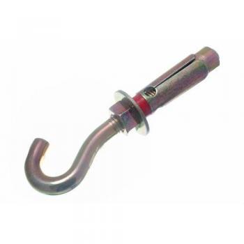 M14 Shield Sleeve Anchor Hook Bolt 71mm YZP (Pack of 50)