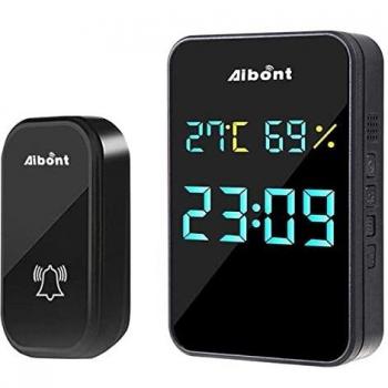 MTP Smart Doorbell 38 Tunes – Black Wireless Model