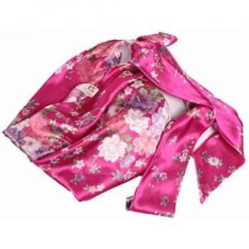 Satin Turban für Haarpflege
