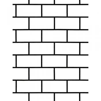 LUCKYYJ Vinyl Brick Wall Stickers