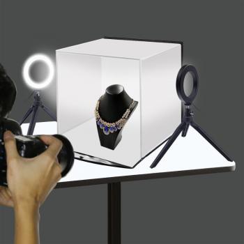 PULUZ 30cm Softbox Ring Light Studio Shooting Kit