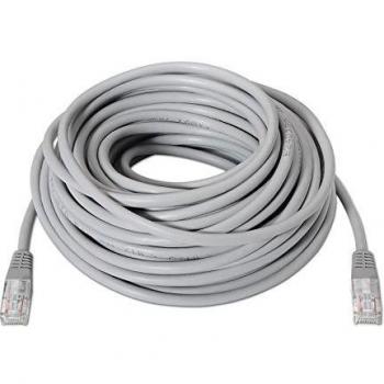 Cable de Red Ethernet RJ45 Cat.5e UTP 30m Gris