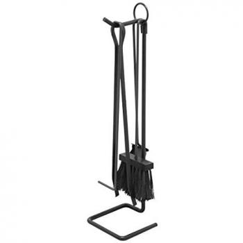 Pack d'outils de cheminée en acier peigné mod.652 – Salon