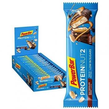 PowerBar Protein Nut2 Cacahuate con Chocolate con Leche 18x(2x22,5g)