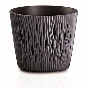 G. Wurm, praktischer Kunststoff-Blumentopf 16 cm