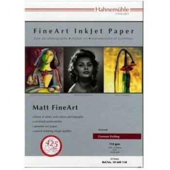 Hahnemühle 310gsm German Etching A4 25 Pack