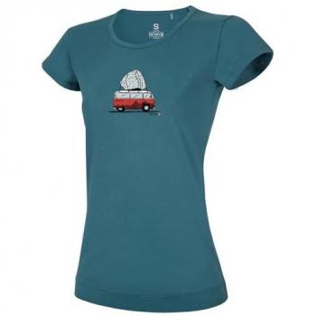 Ocun Women’s Blue Hydro XL Short Sleeve Top