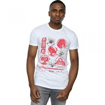 Disney Offizielles Mulan Filmikonen T-Shirt für Männer