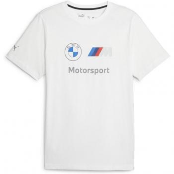 Puma T-Shirt Bmw Mms Ess Logo 621314 Weiß Regular Fit