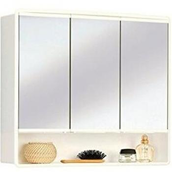 Mueble de baño blanco con espejo LYMO 58x49x14,7