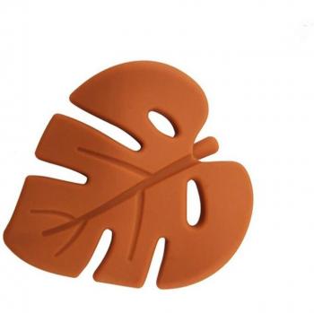 Mordedor de dentición hoja de Navidad