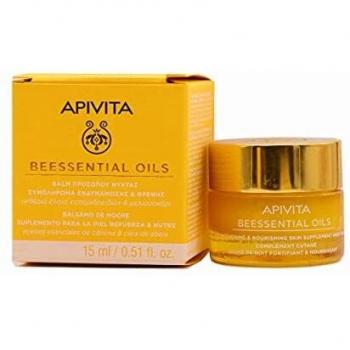 Apivita Beessential Strengthening & Nourishing Skin Supplement Night Balm  15ml
