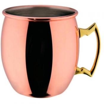 Taza Moscow Mule 500 ml – Acero Inoxidable en Color Cobre
