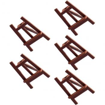 Dollhouse Mini Wooden Easel Decoration