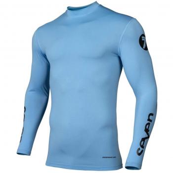 Seven MX Compression Long Sleeve Base Layer Blue XL