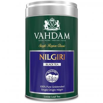 Vahdam Nilgiri Tea Tin Caddy 100gm