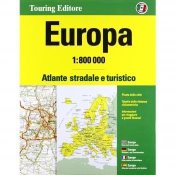 Europa. Atlante stradale e turistico 1:800.000. Ediz. multilingue