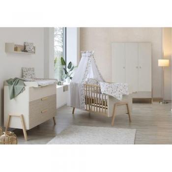 Schardt 3-tlg. Babyzimmer Happy mit 3-türigem Kleiderschrank