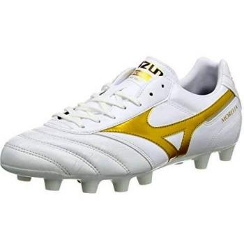 Mizuno Morelia II Pro, Chaussures de Football Homme, Blanc 45 EU