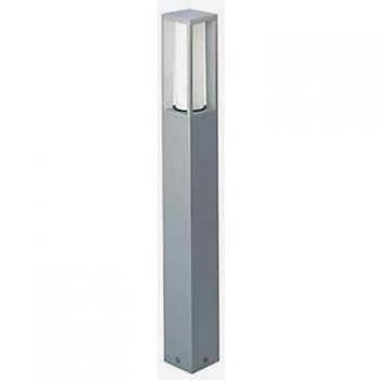 Aluminium-Pollerleuchte 692266 von Albert – 10 cm × 10 cm × 90 cm, Durchsichtigkeit