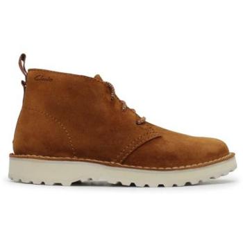 Clarks Men's Solsbury DB Tan Suede Ankle Boots