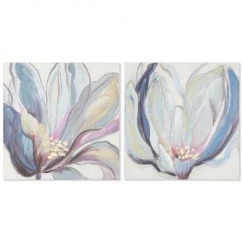 ESPRIT Ramă Trasparente Fiore Urbano 80 x 3 x 80 cm (2 Pezzi)