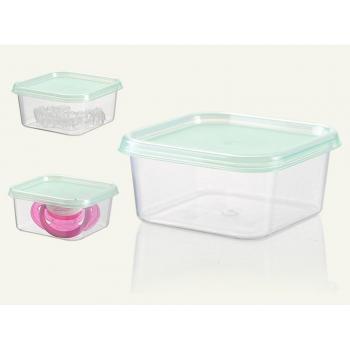 Set de 4 cajas de comida para viaje infantil