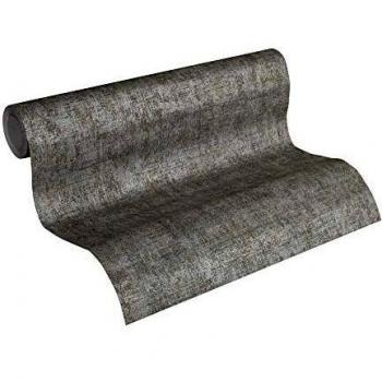 Papel pintado liso con textura gris