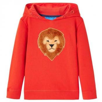 VidaXL Kinder Hoodie Rot 104