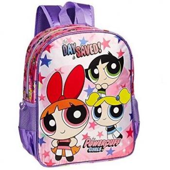 Mochila Las Supernenas 40 cm Rosa