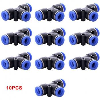 Tubo 6 mm con Conector T, Accesorios Neumáticos – Pack 40/30/20/10