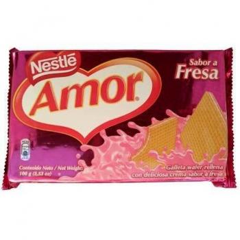 Galletas Wafer Sabor Fresa