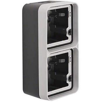 Berker Gehäuse mit Rahmen 2-fach 6719333505